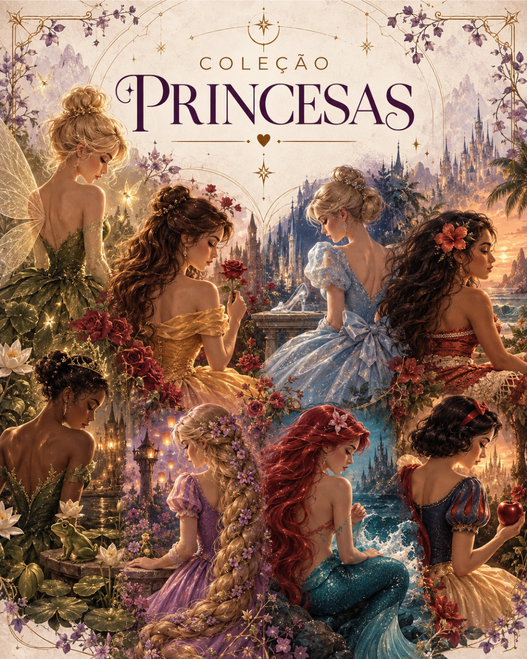 Card Skin - Princesas — Fotografia do ateliê